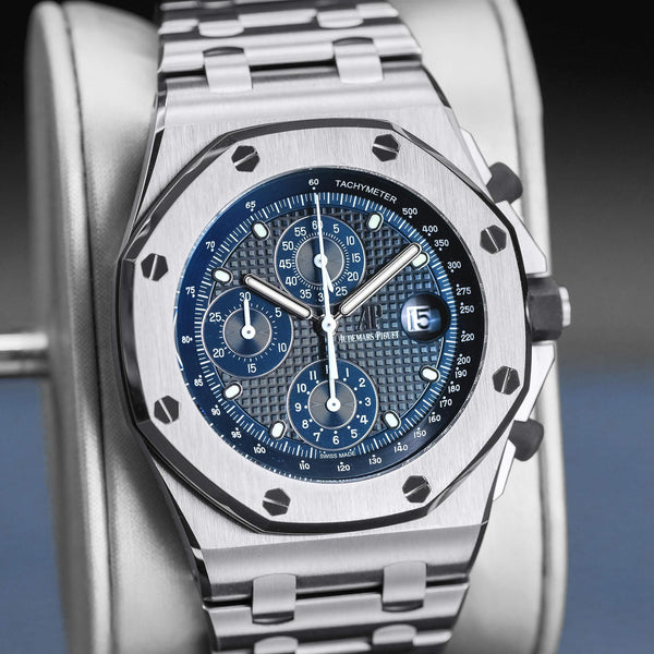 Audemars Piguet Royal Oak Offshore Chrono "Beast" Blue 42mm 2021 Box & Papers