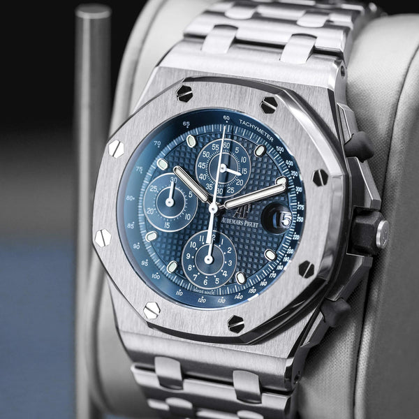 Audemars Piguet Royal Oak Offshore Chrono "Beast" Blue 42mm 2021 Box & Papers