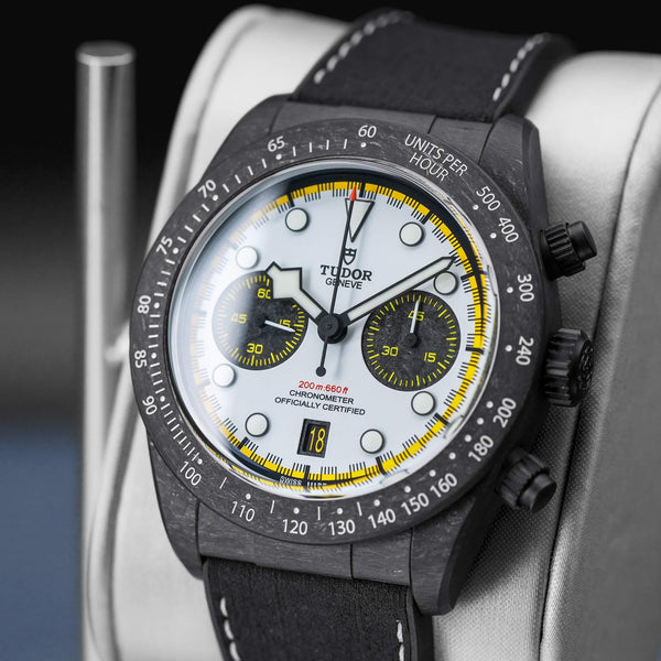 Tudor Black Bay Chrono “Carbon 26” M79377KN White Dial 42mm 2026 NEW Box & Paper