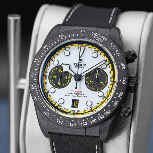 Tudor Black Bay Chrono “Carbon 26” M79377KN White Dial 42mm 2026 NEW Box & Paper