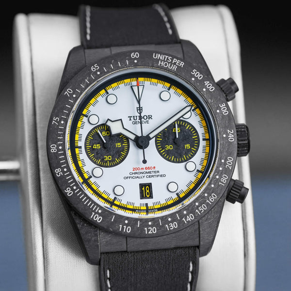 Tudor Black Bay Chrono “Carbon 26” M79377KN White Dial 42mm 2026 NEW Box & Paper