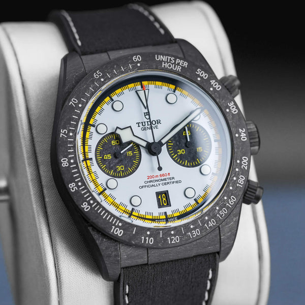Tudor Black Bay Chrono “Carbon 26” M79377KN White Dial 42mm 2026 NEW Box & Paper