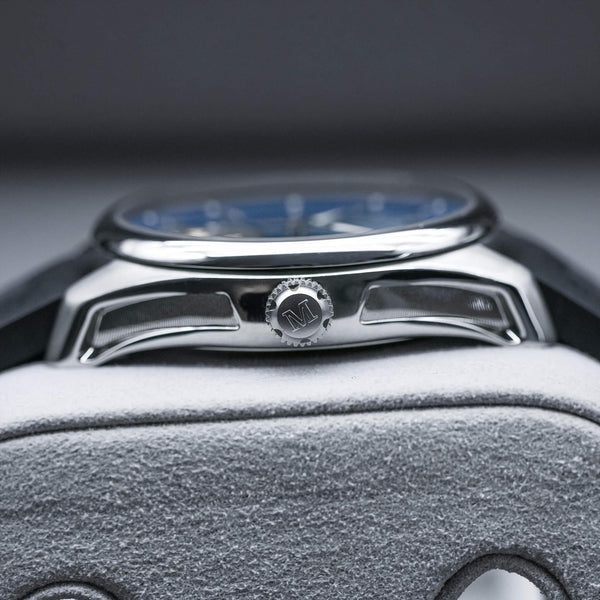 H.Moser & Cie Pioneer Tourbillon Arctic Blue 40mm 2024 Box & Papers