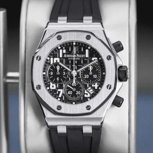 Audemars Piguet Royal Oak Offshore 26283ST Black Dial 37mm 2013 Box & Papers