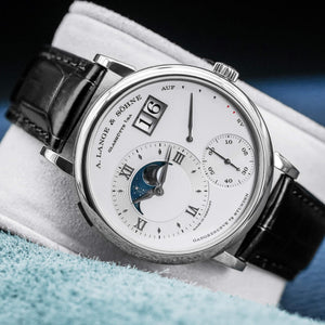 A. Lange & Sohne Grand Lange 1 139.025 Platinum 41mm 2014 Box & Papers