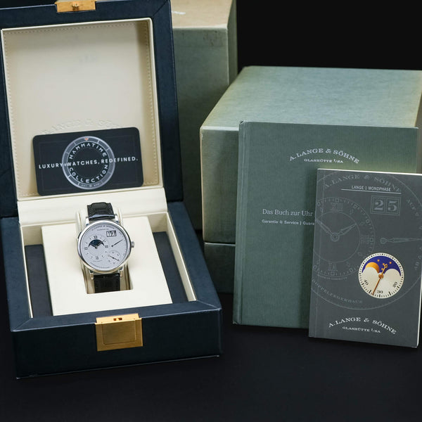 A. Lange & Sohne Grand Lange 1 139.025 with box and papers