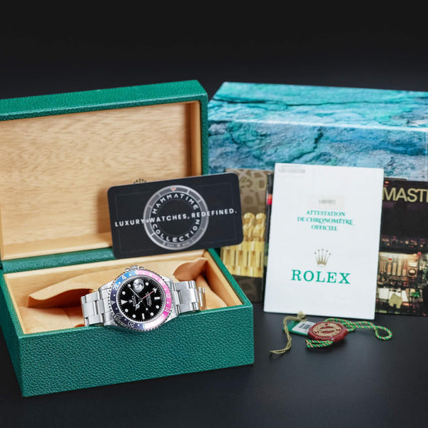 Rolex GMT Master 16700 “Pepsi” 40mm Box & Papers