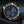 Front view of Audemars Piguet Code 11.59 Chronograph 26393OR Blue Dial in gloved hand