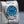 Close-up angled view of Rolex Oyster Perpetual 134300 Blue Dial 