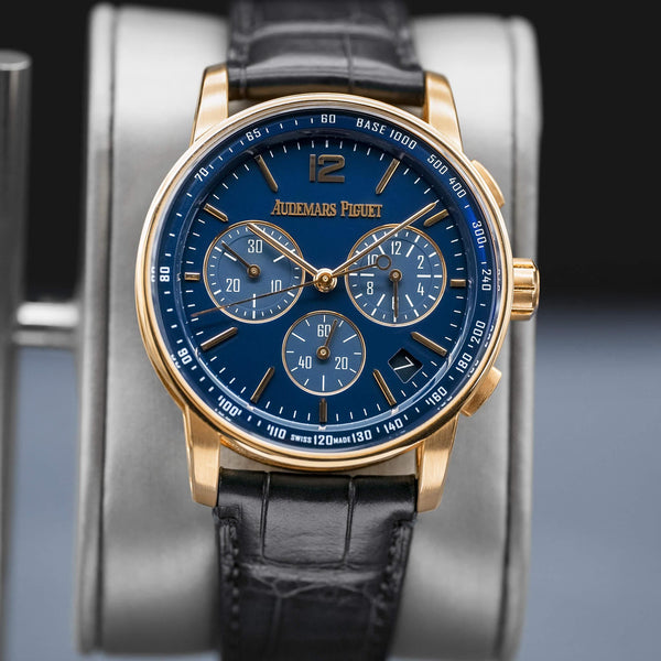 Audemars Piguet Code 11.59 Chronograph 26393OR Blue Dial 42mm 2020 Box & Papers