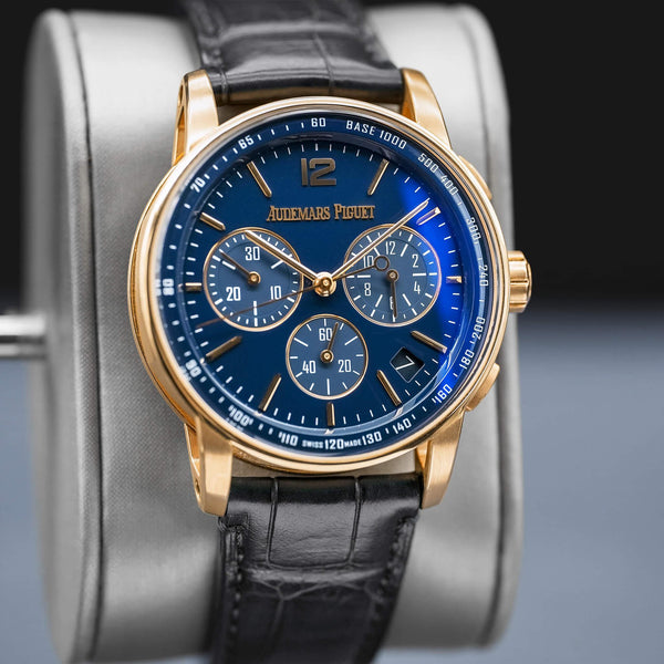 Audemars Piguet Code 11.59 Chronograph 26393OR Blue Dial 42mm 2020 Box & Papers