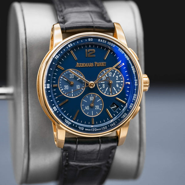 Audemars Piguet Code 11.59 Chronograph 26393OR Blue Dial 42mm 2020 Box & Papers