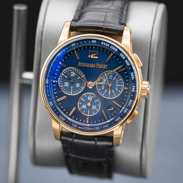 Audemars Piguet Code 11.59 Chronograph 26393OR Blue Dial 42mm 2020 Box & Papers