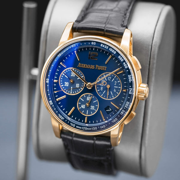 Audemars Piguet Code 11.59 Chronograph 26393OR Blue Dial 42mm 2020 Box & Papers