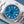 Angled macro view of Rolex Oyster Perpetual 134300 Blue Dial 