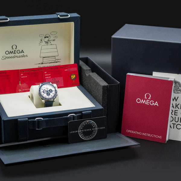 Omega Speedmaster “Silver Snoopy Award” 50th Anniversary NEW Box & Papers