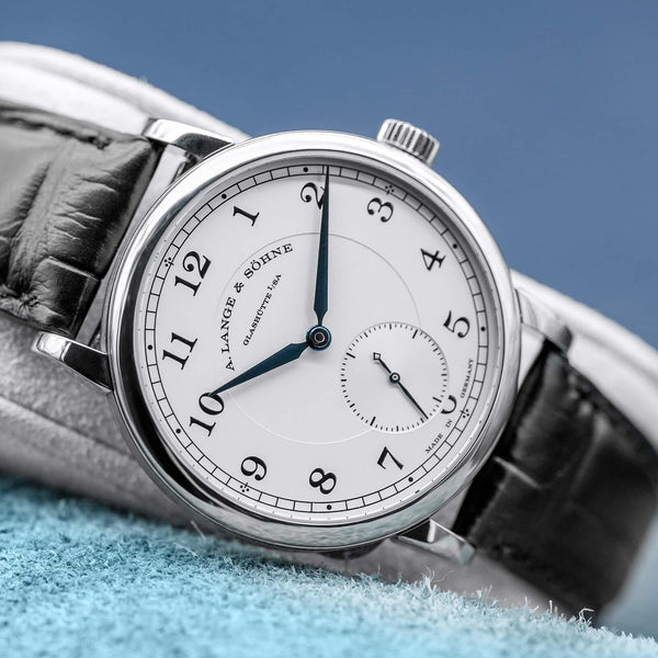 Front view of A. Lange & Sohne 1815 235.049 Silver Dial