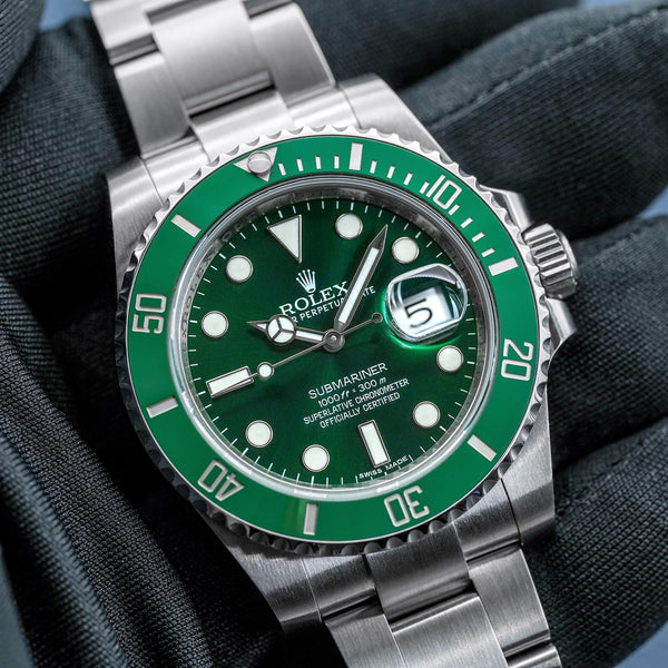 Rolex Submariner “Hulk” 116610LV Green Dial 41mm 2013 Box & Papers