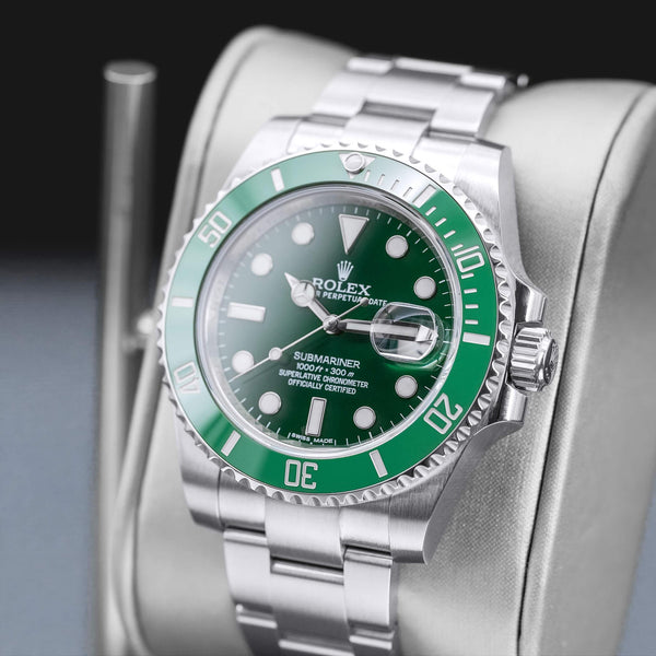 Rolex Submariner “Hulk” 116610LV Green Dial 41mm 2013 Box & Papers
