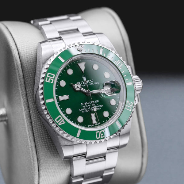 Rolex Submariner “Hulk” 116610LV Green Dial 41mm 2013 Box & Papers