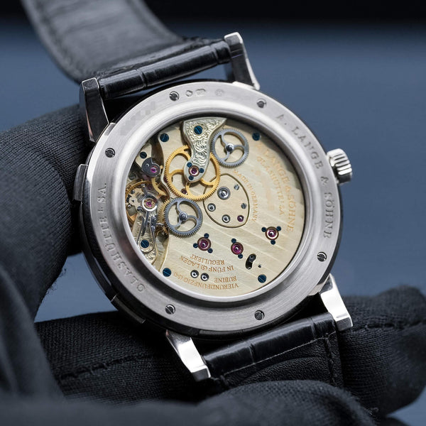 A. Lange & Sohne Lange 1 Timezone 116.039 Silver Dial 41.9mm 2016 Box & Papers