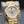 Slight angled view of Vacheron Constantin Overseas 49150 Yellow Gold White Dial