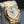 Angled view with reflection of Vacheron Constantin Overseas 49150 Yellow Gold White Dial
