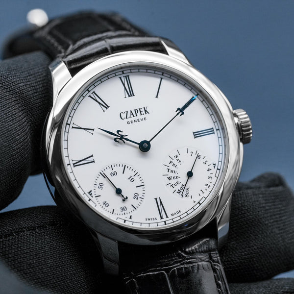 Czapek Quai des Bergues No.25 QDB25 White Dial 42.5mm 2018 Box & Papers