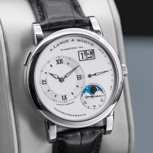 A. Lange & Sohne Lange 1 109.025 Silver Dial 38.5mm 2019 Box & Papers