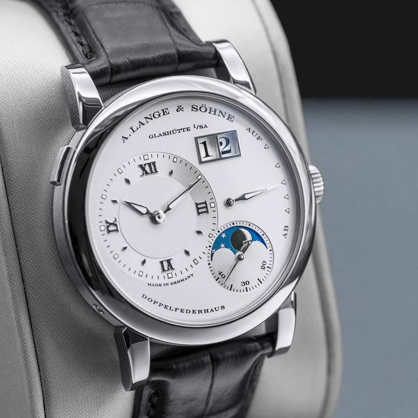 A. Lange & Sohne Lange 1 109.025 Silver Dial 38.5mm 2019 Box & Papers
