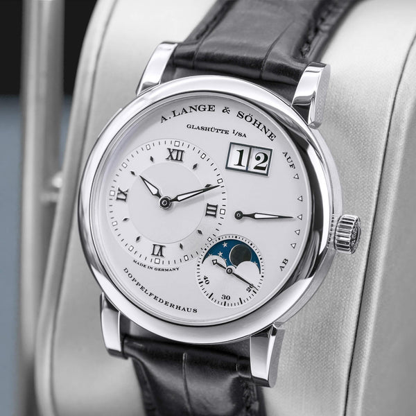 A. Lange & Sohne Lange 1 109.025 Silver Dial 38.5mm 2019 Box & Papers