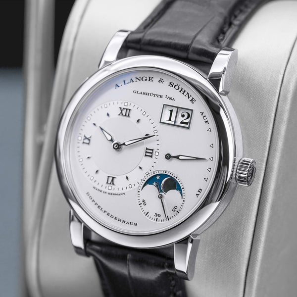A. Lange & Sohne Lange 1 109.025 Silver Dial 38.5mm 2019 Box & Papers