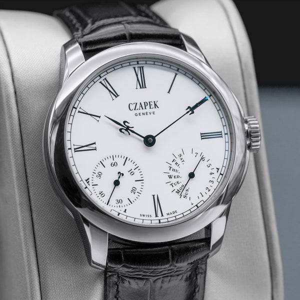 Czapek Quai des Bergues No.25 QDB25 White Dial 42.5mm 2018 Box & Papers