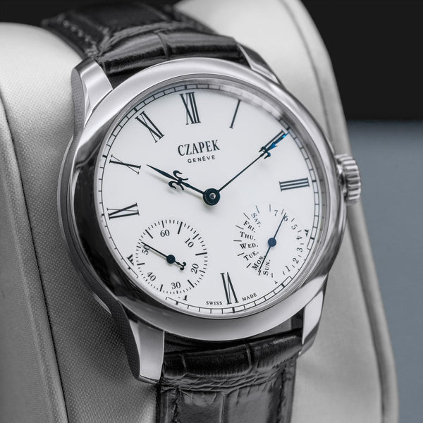 Czapek Quai des Bergues No.25 QDB25 White Dial 42.5mm 2018 Box & Papers