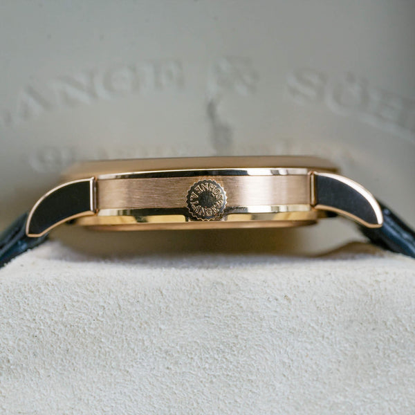 Side profile of A. Lange & Sohne Lange 1 191.032 Rose Gold