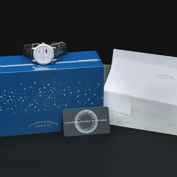 A. Lange & Sohne Lange 1 109.025 Silver Dial 38.5mm 2019 Box & Papers