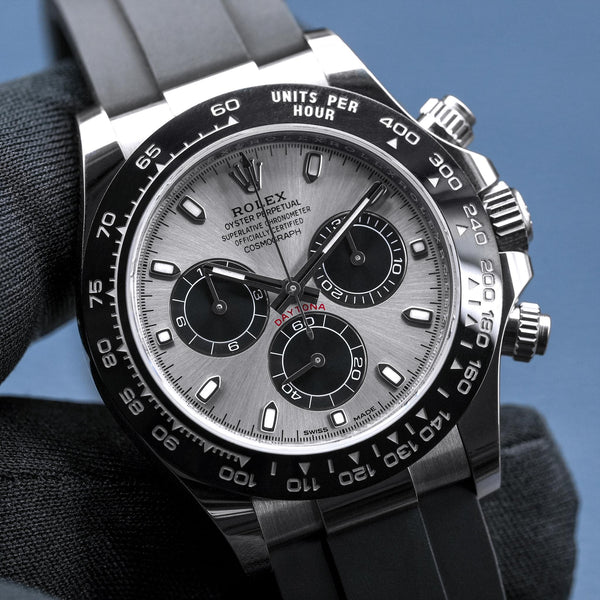 Rolex Daytona “Ghost” 116519LN Silver Dial 40mm 2022 Box & Papers