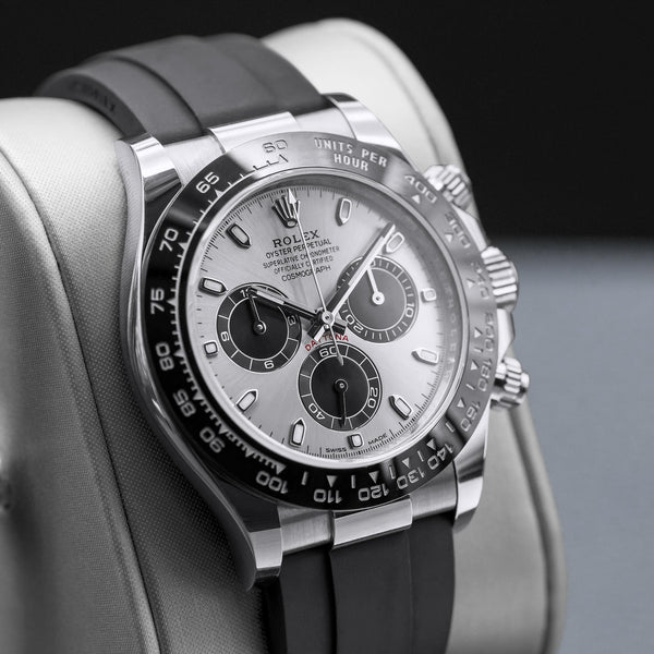 Rolex Daytona “Ghost” 116519LN Silver Dial 40mm 2022 Box & Papers