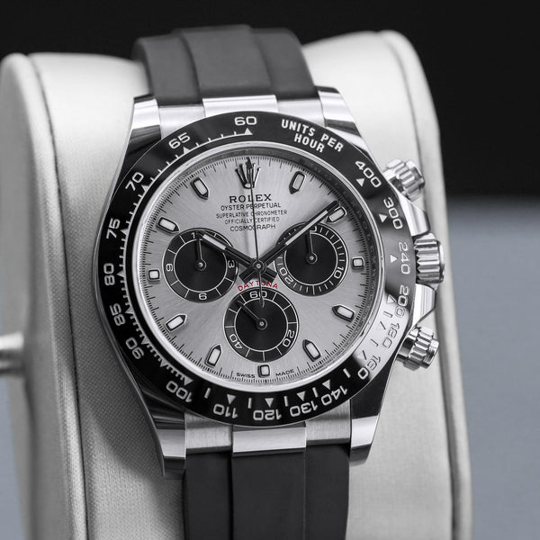 Rolex Daytona “Ghost” 116519LN Silver Dial 40mm 2022 Box & Papers