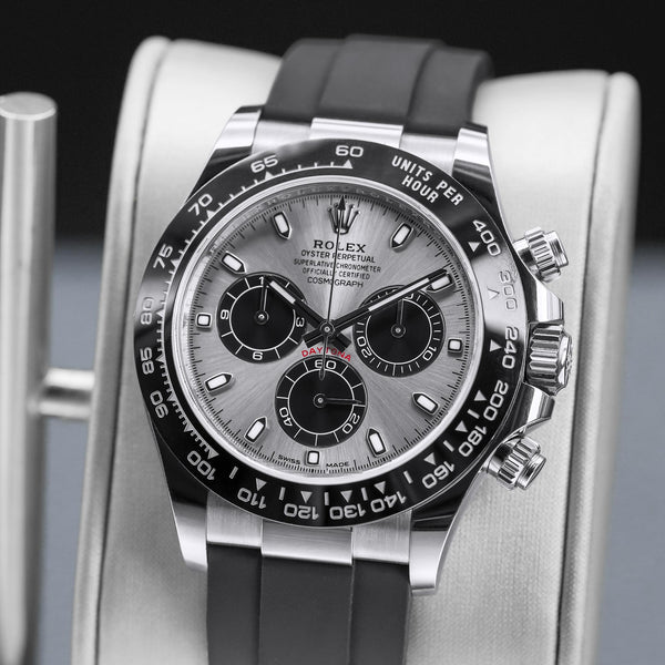 Rolex Daytona “Ghost” 116519LN Silver Dial 40mm 2022 Box & Papers