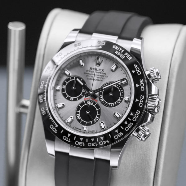 Rolex Daytona “Ghost” 116519LN Silver Dial 40mm 2022 Box & Papers