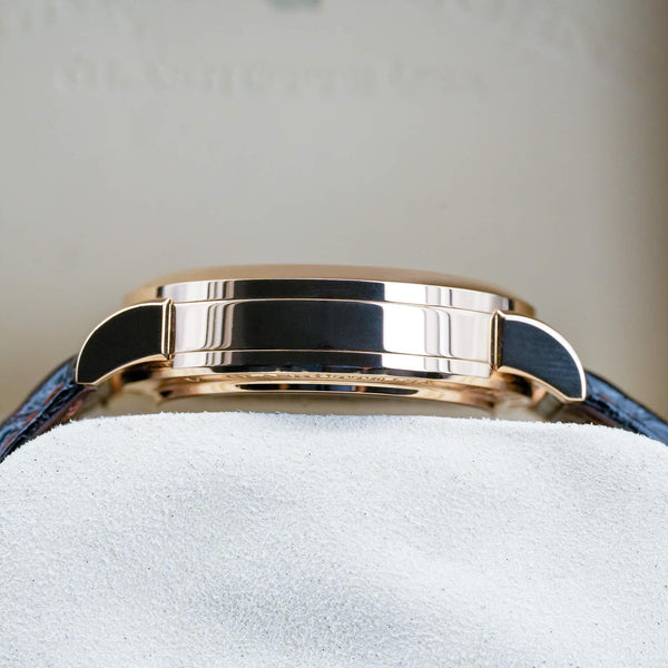 A. Lange & Sohne Zeitwerk 140.032 Rose Gold 41.9mm Box & Papers