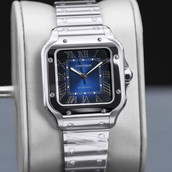 Cartier Santos Dumont WSSA0063 Blue Dial 41.9mm 2026 Box & Papers