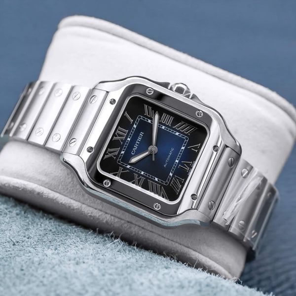 Cartier Santos Dumont WSSA0063 Blue Dial 41.9mm 2026 Box & Papers