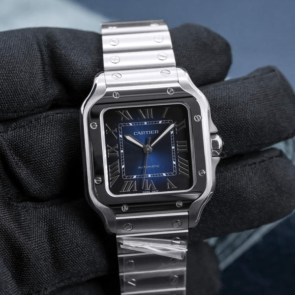 Cartier Santos Dumont WSSA0063 Blue Dial 41.9mm 2026 Box & Papers