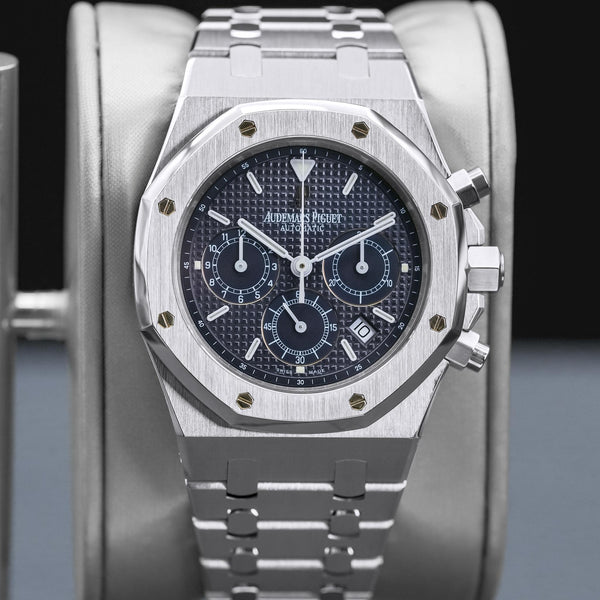Audemars Piguet Royal Oak "Kasparov" 25860ST Blue Dial 39mm 2004 Box & Papers