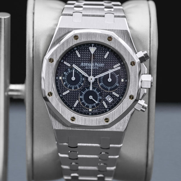 Audemars Piguet Royal Oak "Kasparov" 25860ST Blue Dial 39mm 2004 Box & Papers