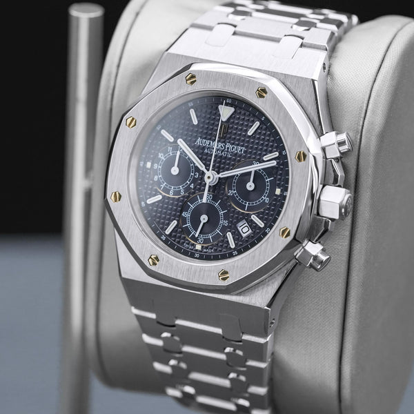 Audemars Piguet Royal Oak "Kasparov" 25860ST Blue Dial 39mm 2004 Box & Papers