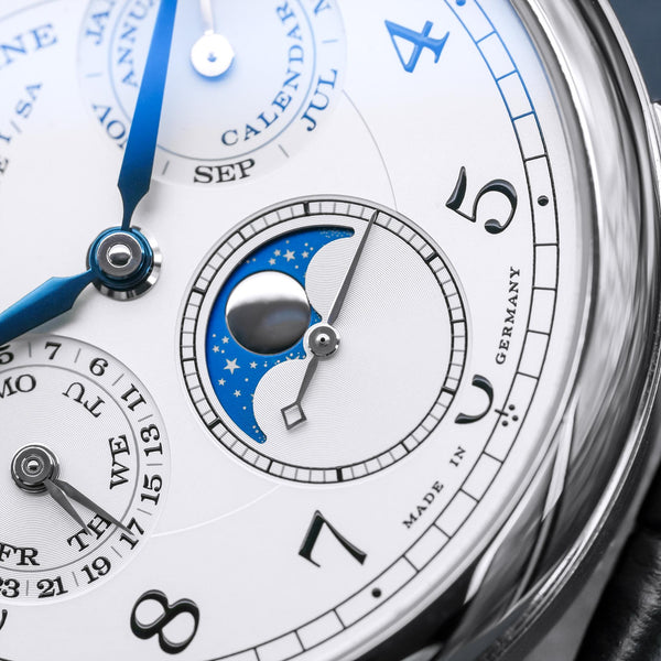 A. Lange & Sohne 1815 Annual Calendar 238.026 White Gold 40mm 2018 Box & Papers
