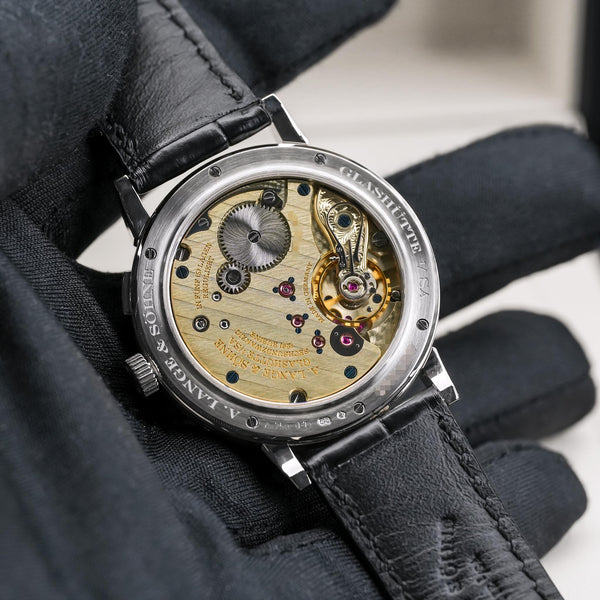 A. Lange & Sohne 1815 Annual Calendar 238.026 White Gold 40mm 2018 Box & Papers